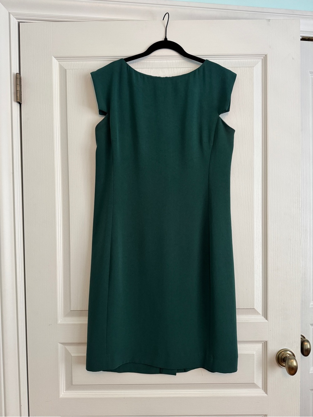 MM Lafleur Emerald Green Cap-Sleeve Midi Dress